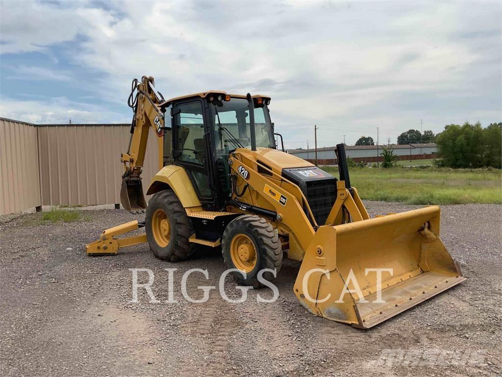 CAT 420 4AEM 백호로더