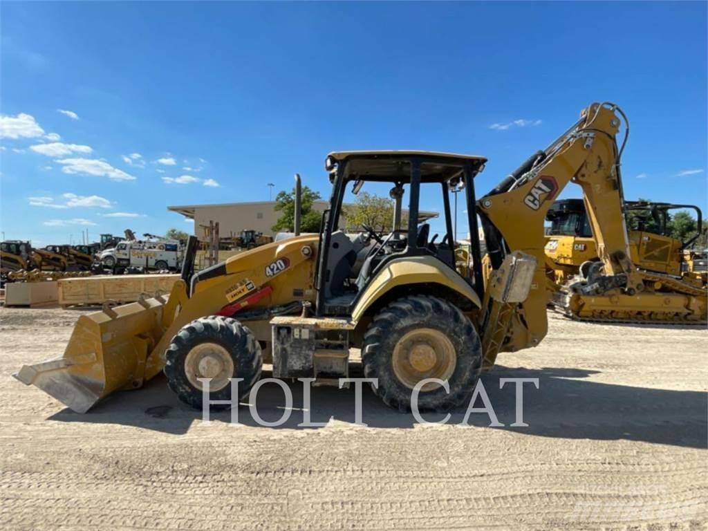 CAT 420 4SX 백호로더