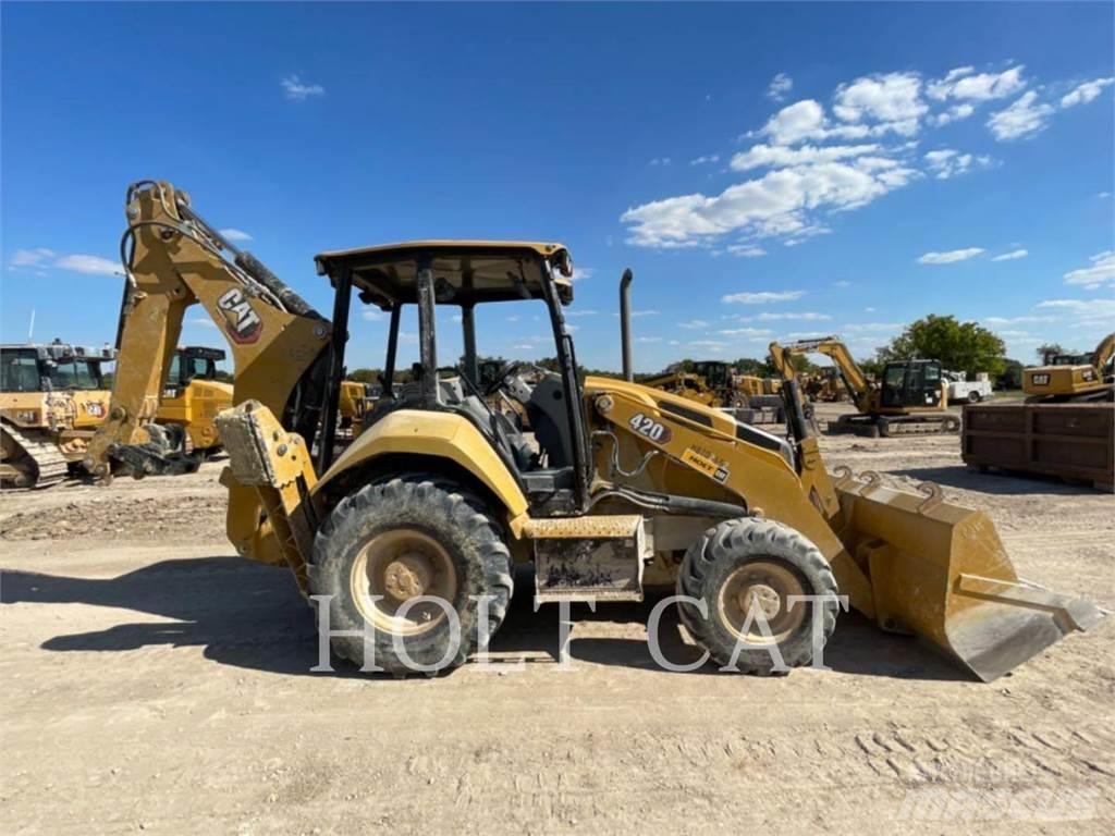 CAT 420 4SX 백호로더