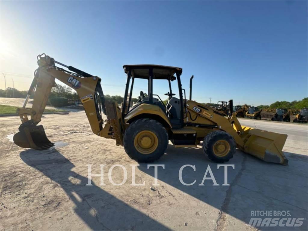 CAT 420 4SX 백호로더