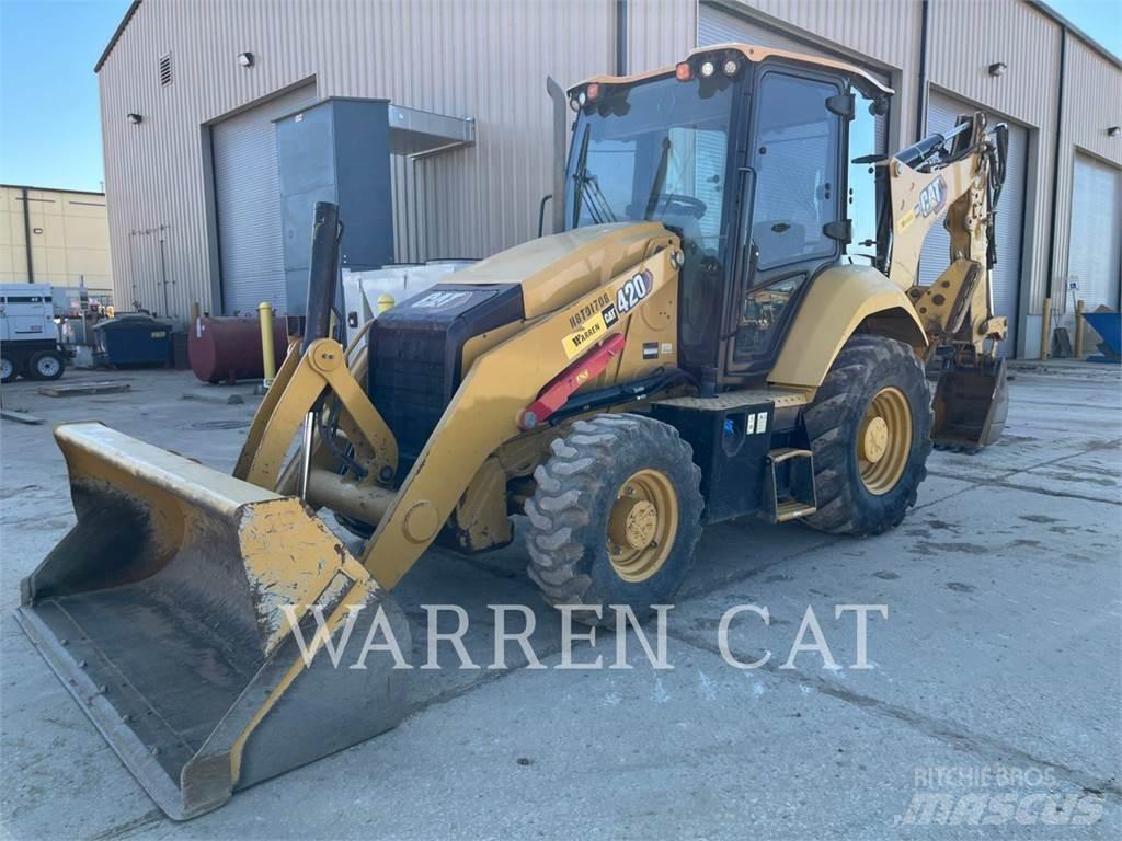 CAT 420 AE4 백호로더