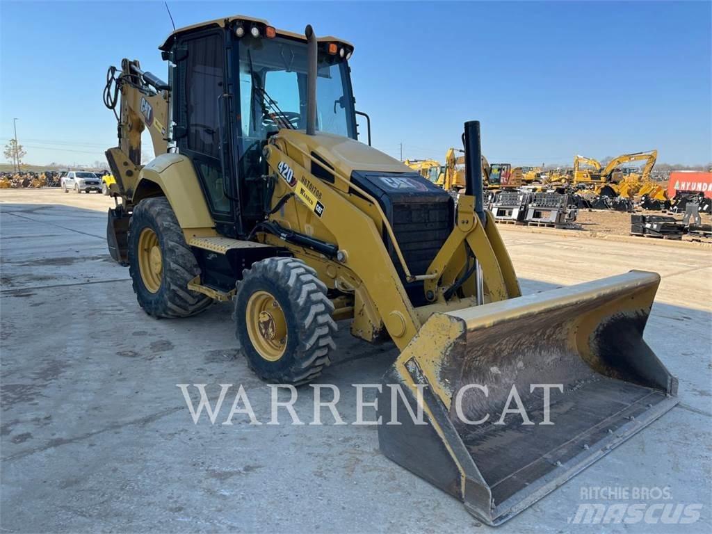 CAT 420 AE4 백호로더