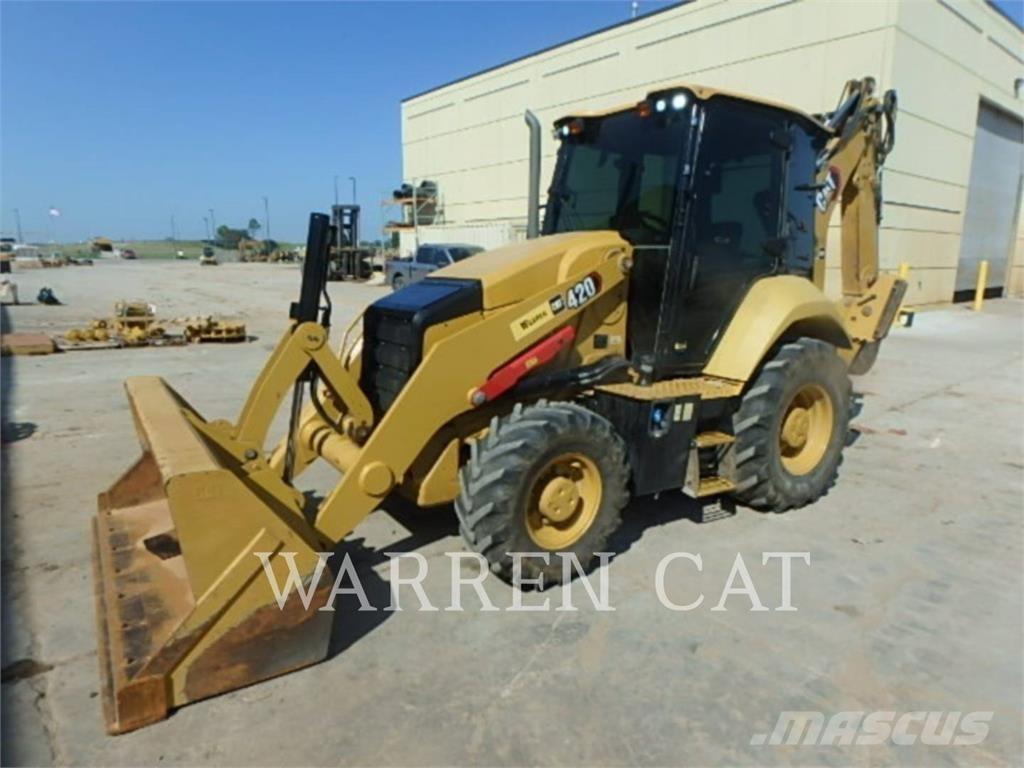 CAT 420 AE4 백호로더