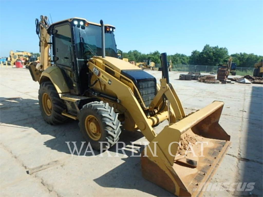 CAT 420 AE4 백호로더