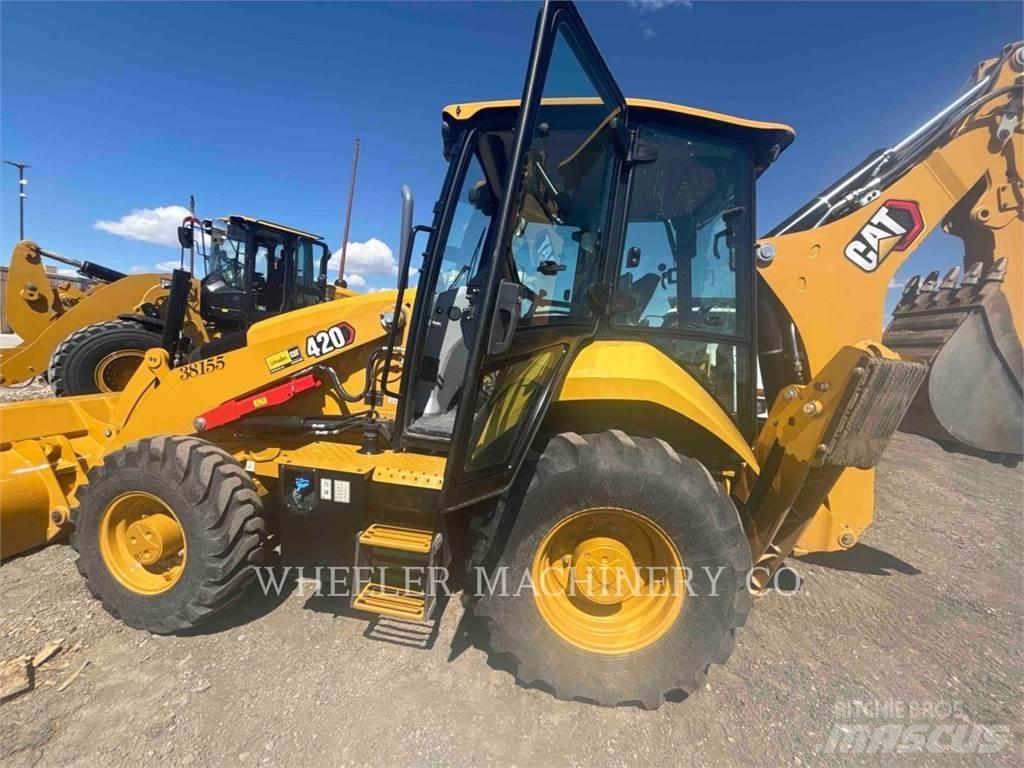 CAT 420 CF 백호로더