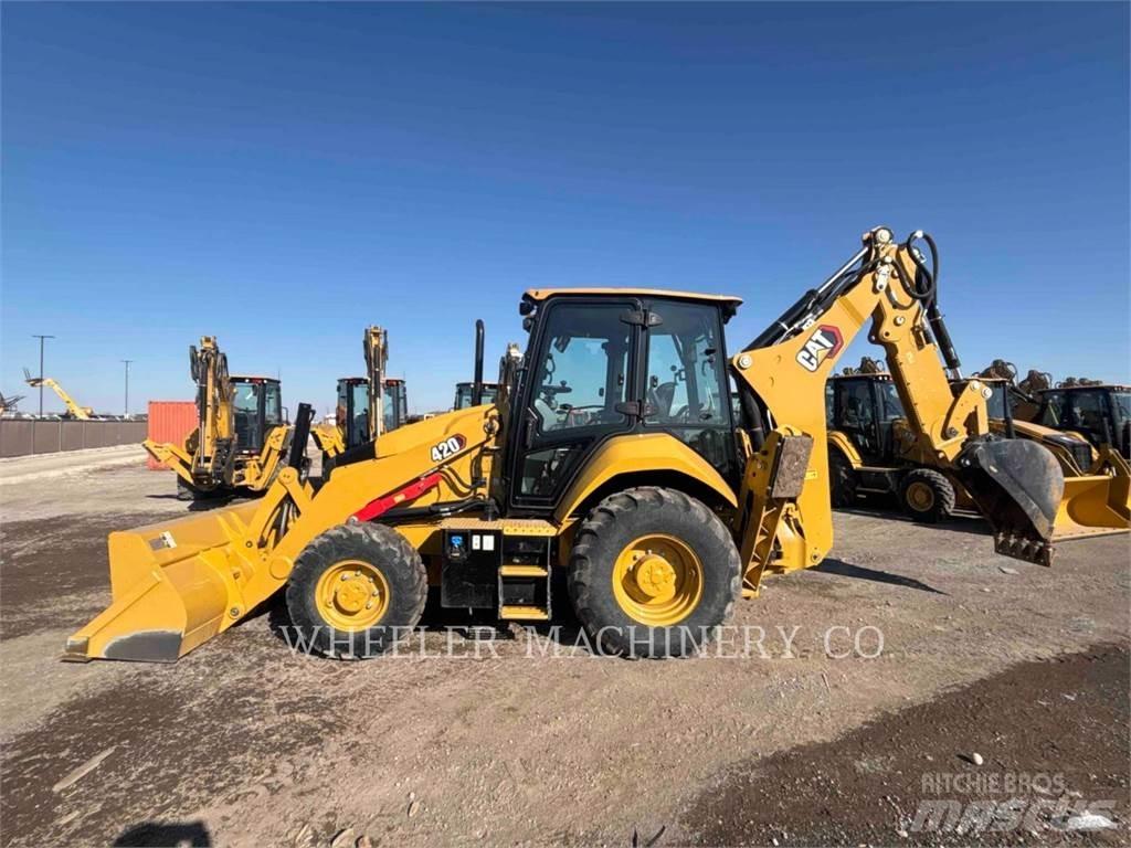 CAT 420 CF 백호로더