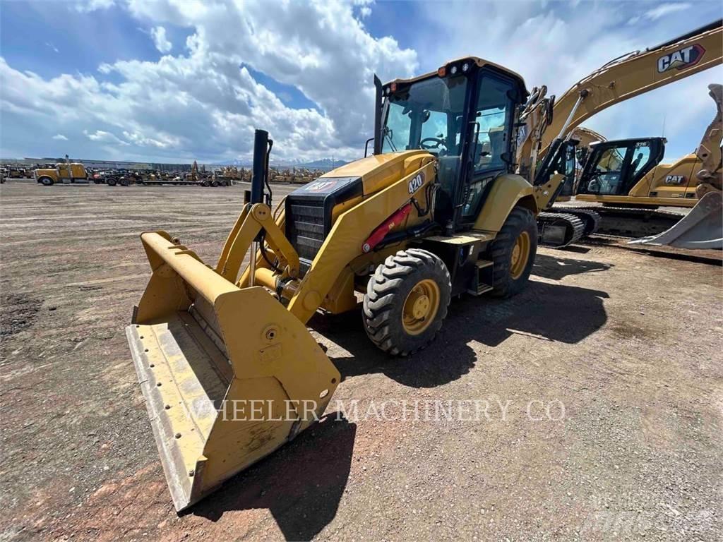 CAT 420 CF 백호로더