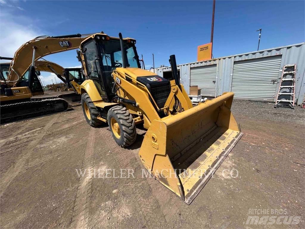 CAT 420 CF 백호로더