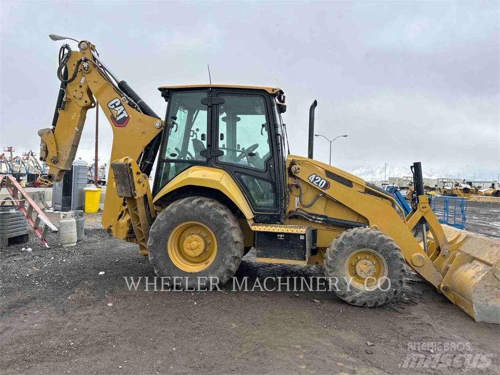 CAT 420 CF 백호로더