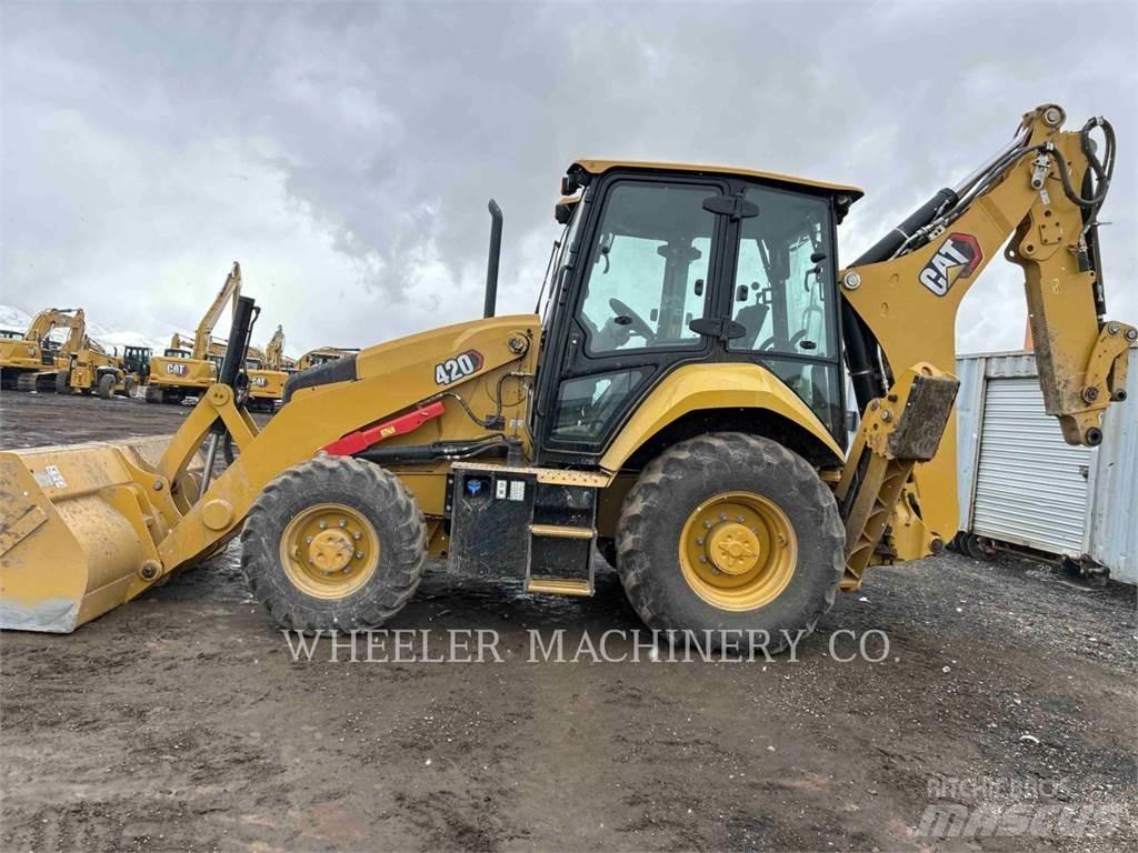 CAT 420 CF 백호로더