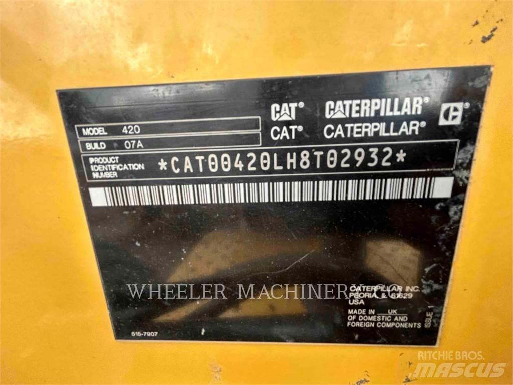 CAT 420 CF 백호로더