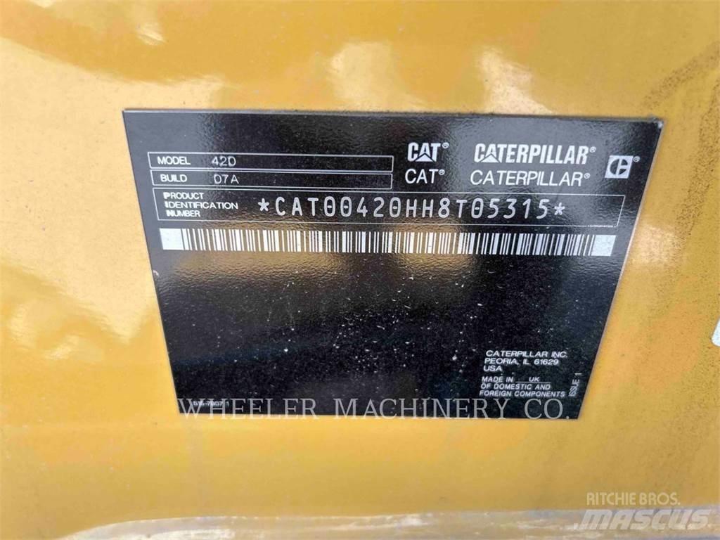 CAT 420 CF 백호로더