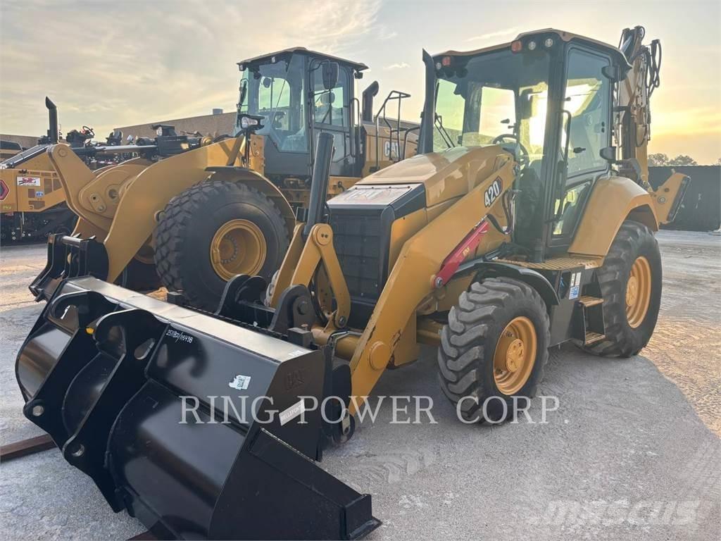 CAT 420CABHYTH 백호로더