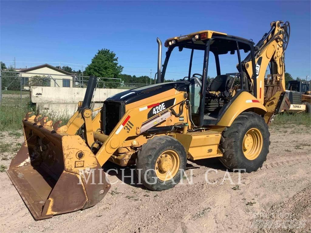 CAT 420E 백호로더