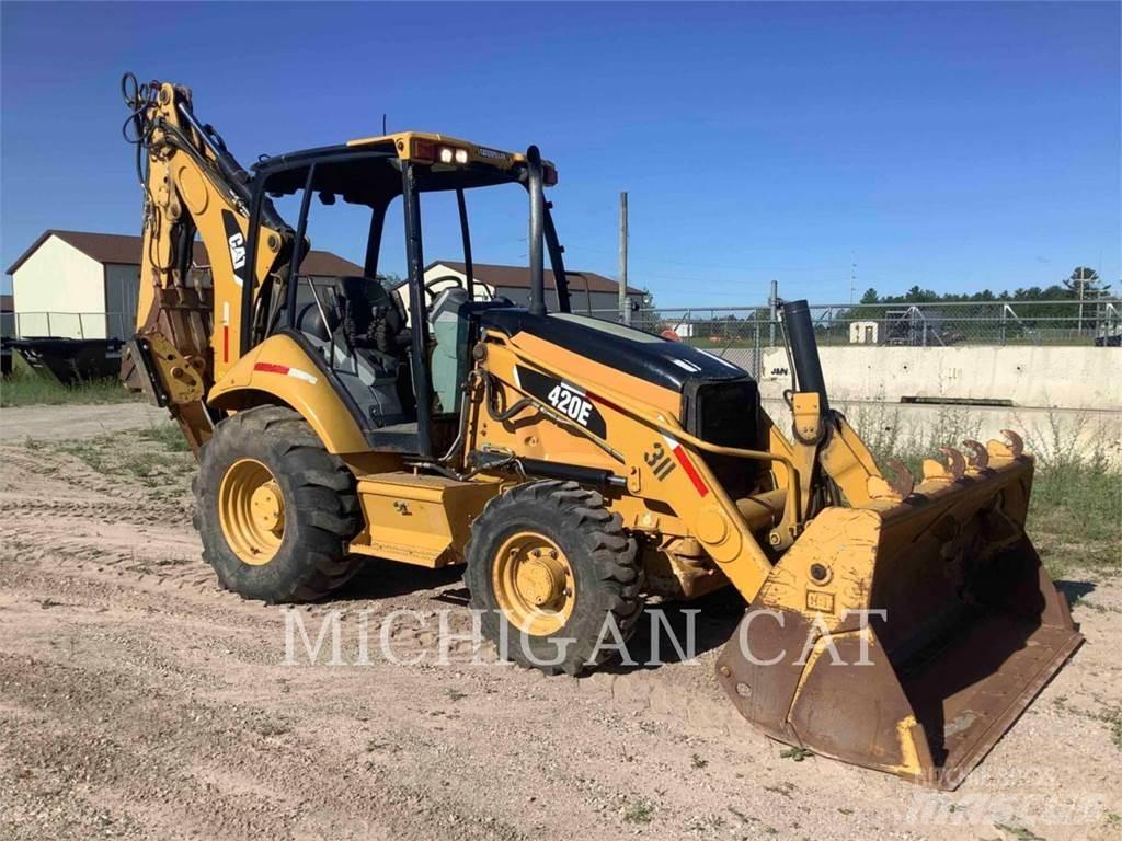 CAT 420E 백호로더