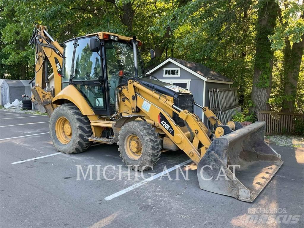 CAT 420E 백호로더