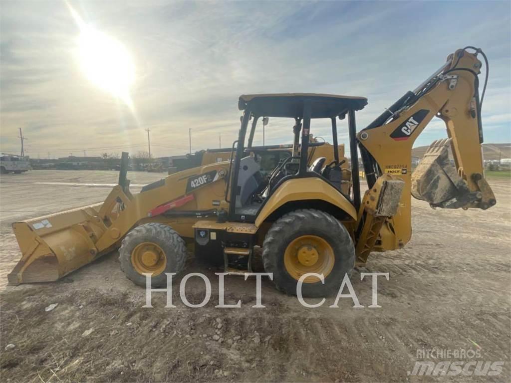 CAT 420F 백호로더