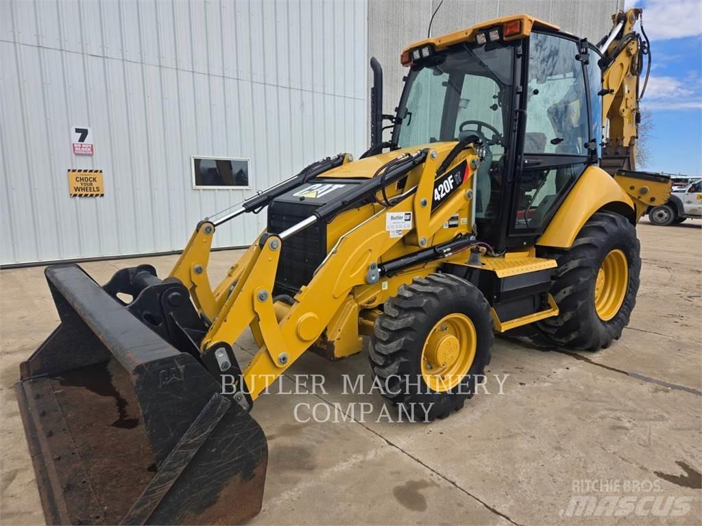 CAT 420F 백호로더