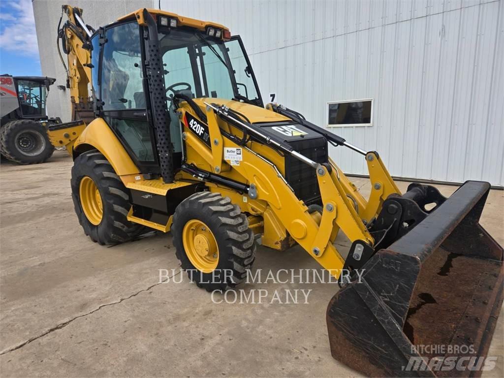 CAT 420F 백호로더