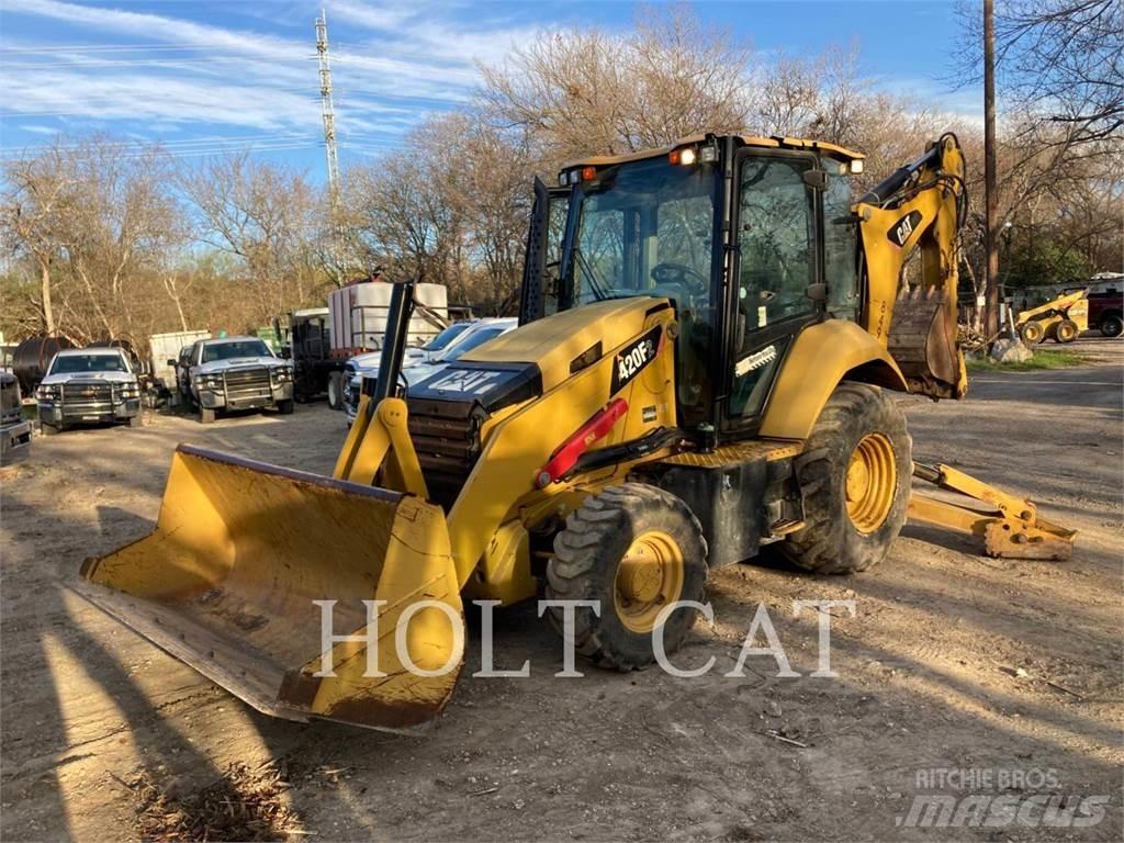 CAT 420F 백호로더
