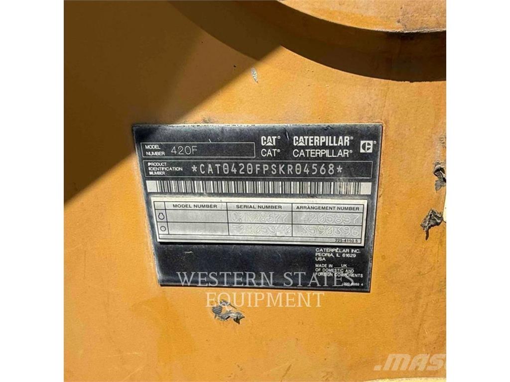 CAT 420F 백호로더