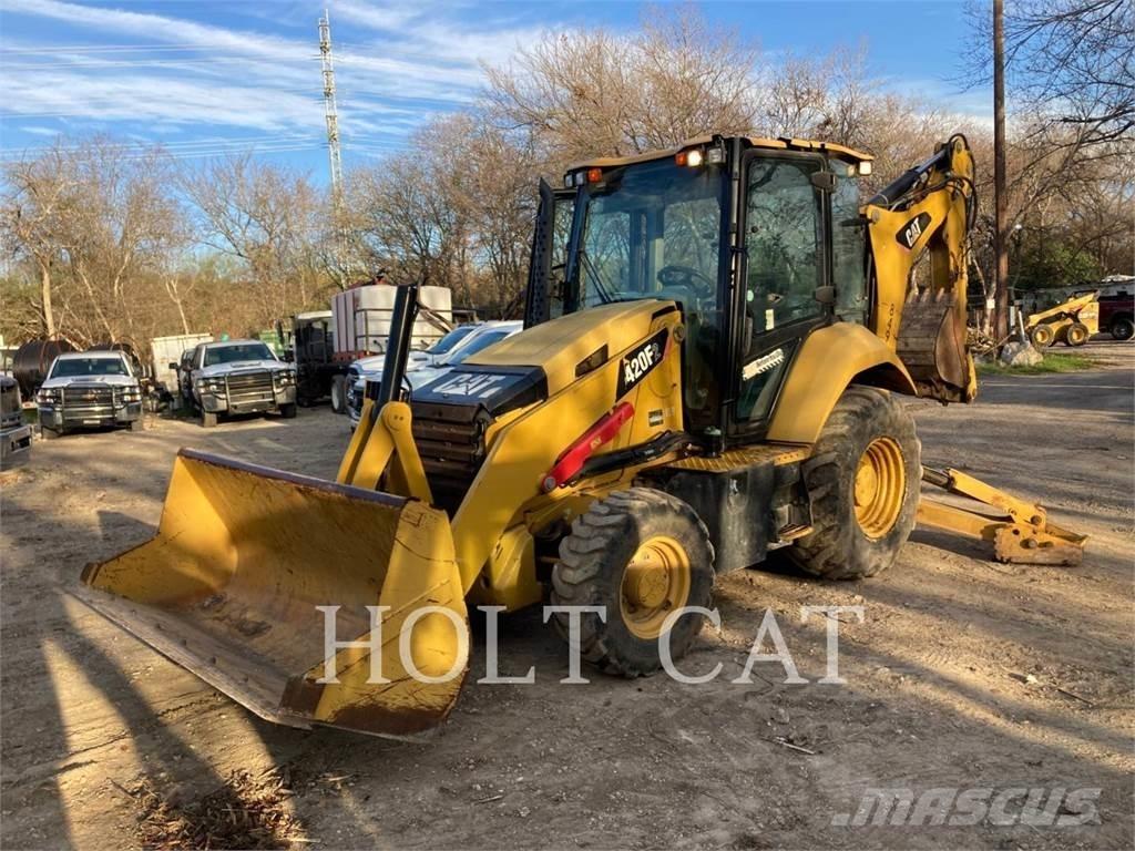 CAT 420F 백호로더