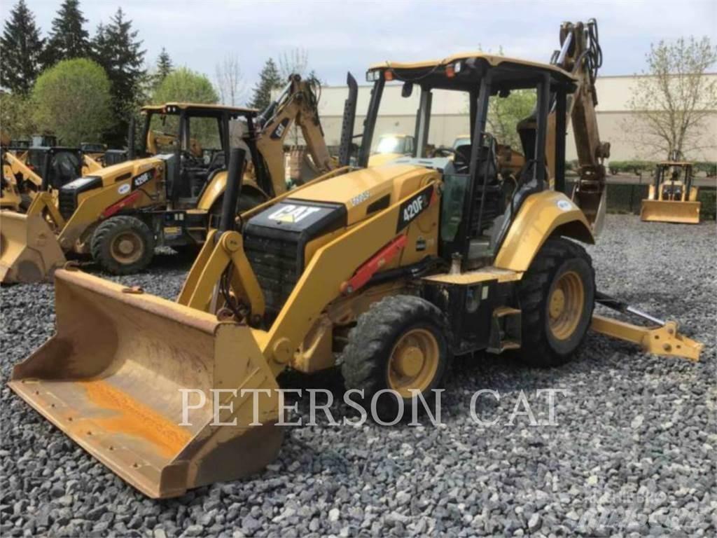 CAT 420F2 백호로더
