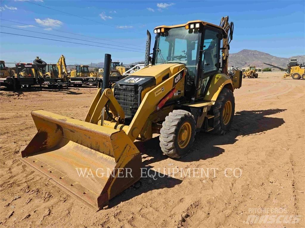 CAT 420F2 백호로더