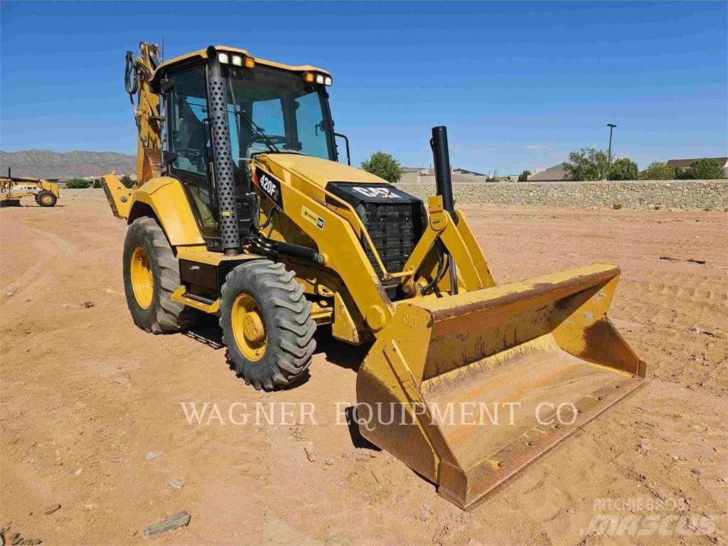 CAT 420F2 백호로더