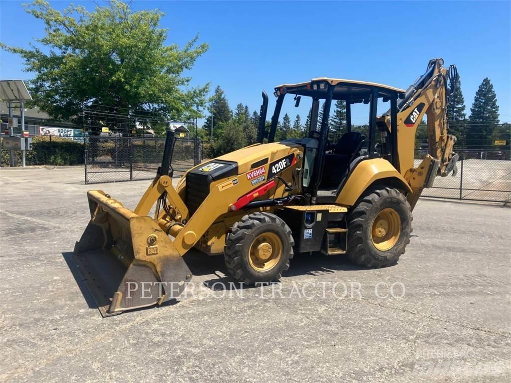 CAT 420F2 백호로더