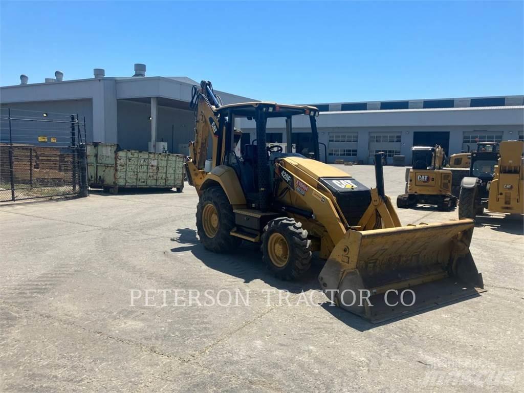 CAT 420F2 백호로더