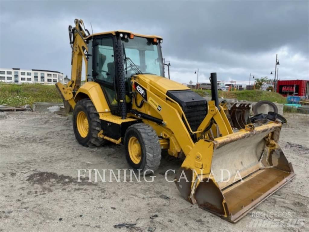 CAT 420F2 백호로더