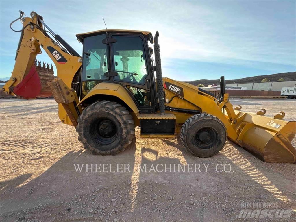 CAT 420F2 백호로더