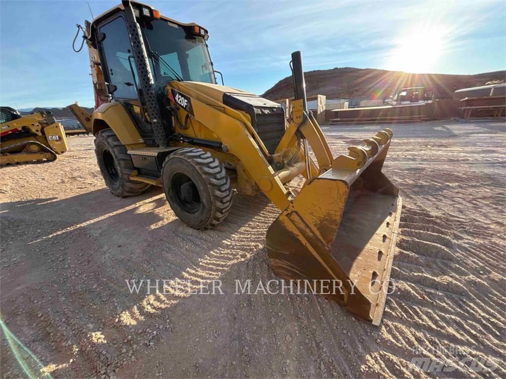 CAT 420F2 백호로더