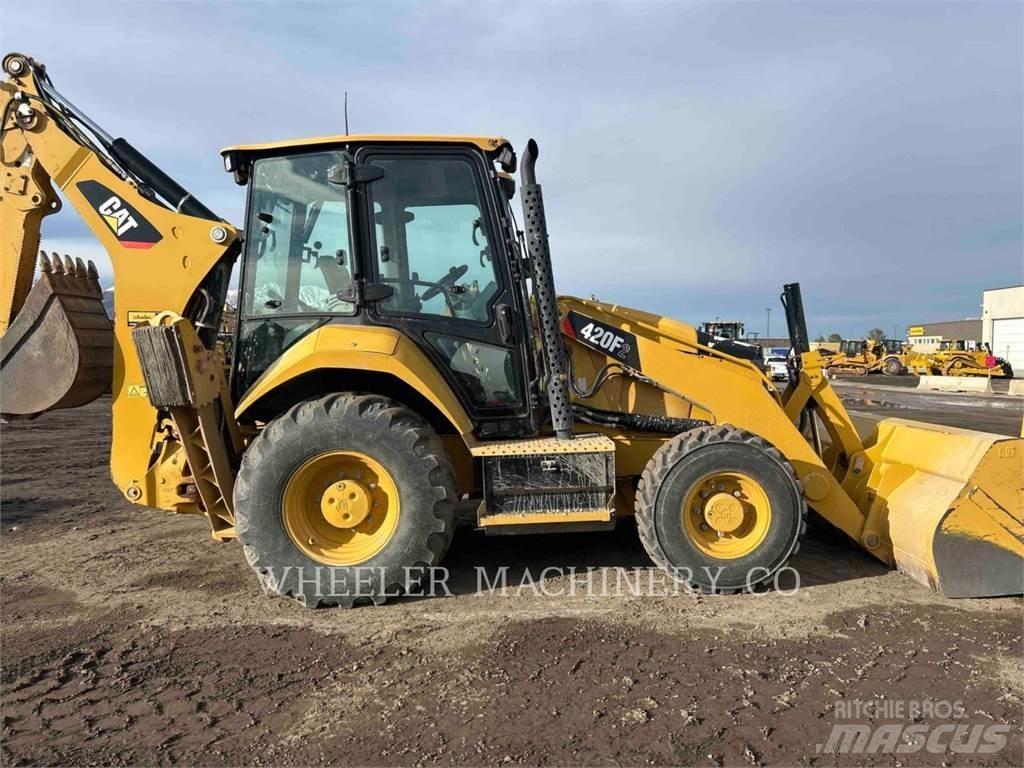 CAT 420F2 백호로더