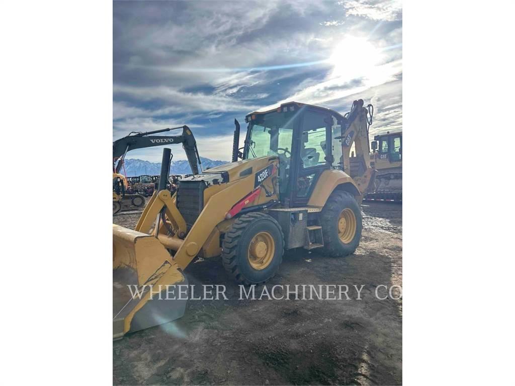 CAT 420F2 백호로더