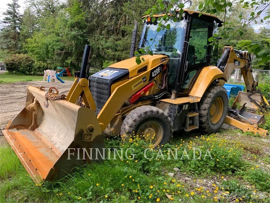 CAT 420F2 백호로더