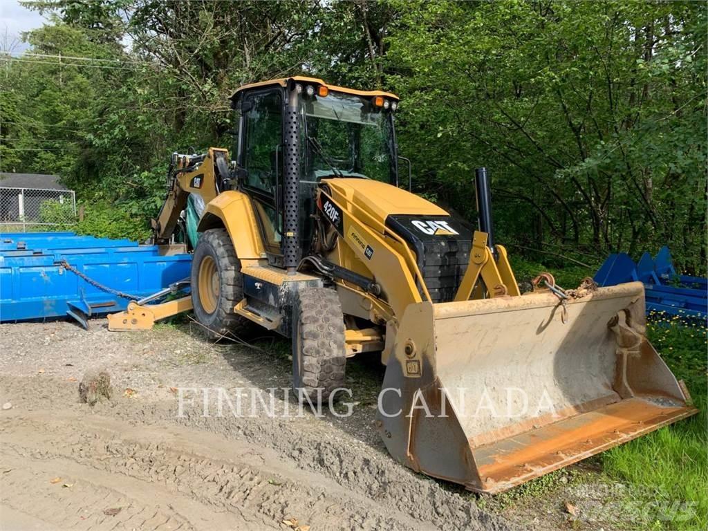 CAT 420F2 백호로더