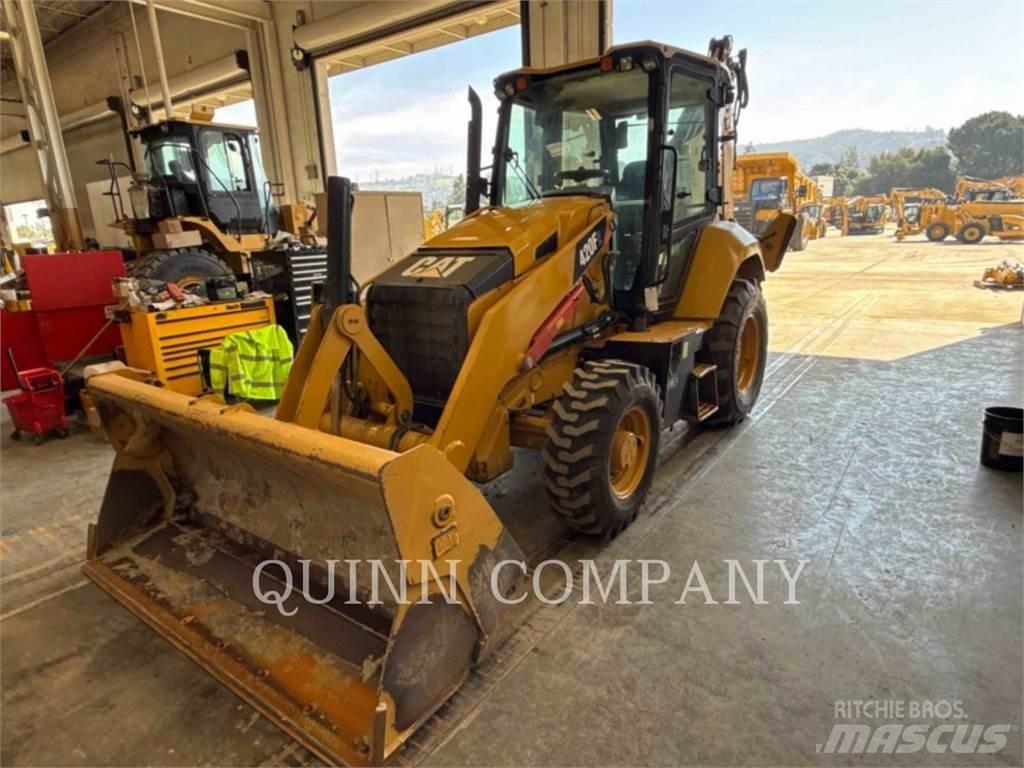 CAT 420F2 백호로더