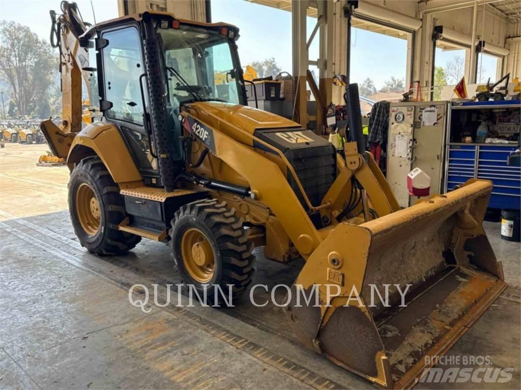 CAT 420F2 백호로더