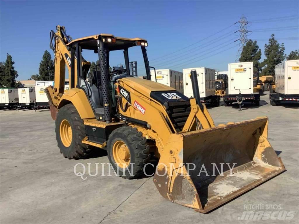 CAT 420F2 백호로더