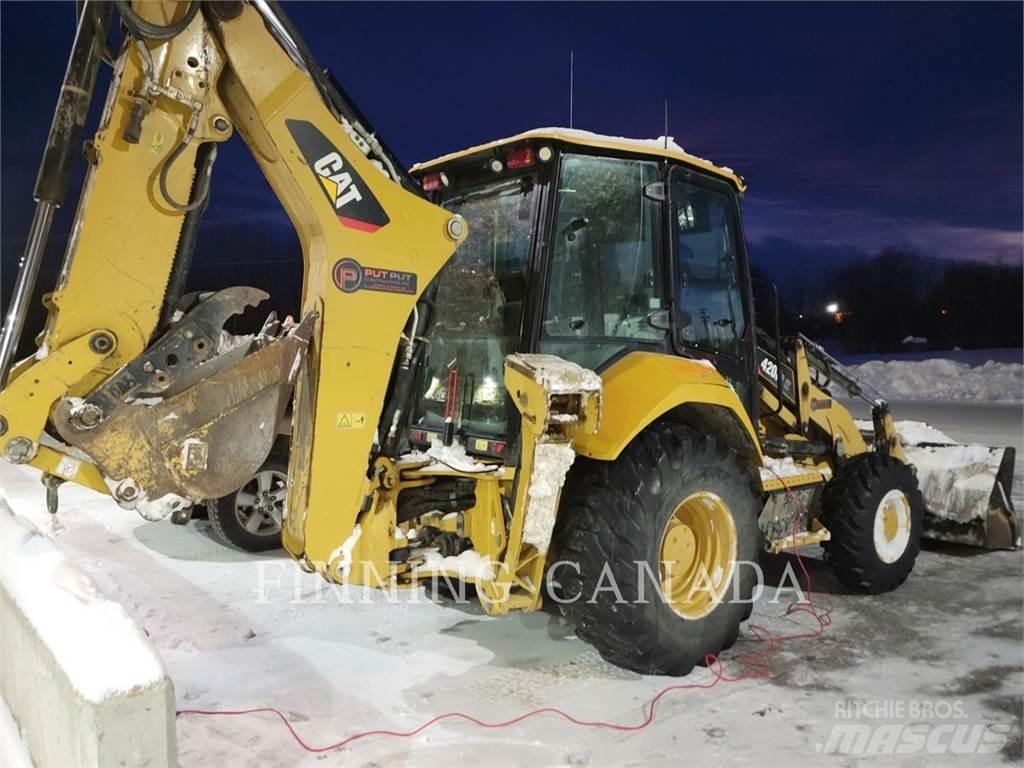 CAT 420F2 백호로더