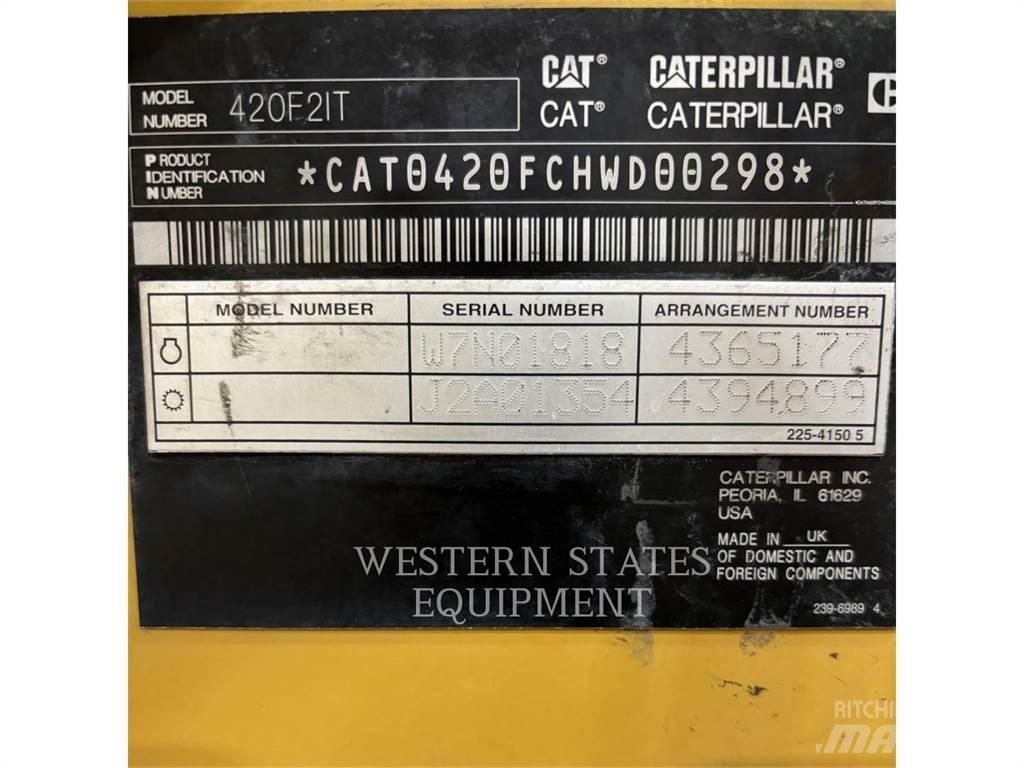CAT 420F2 백호로더