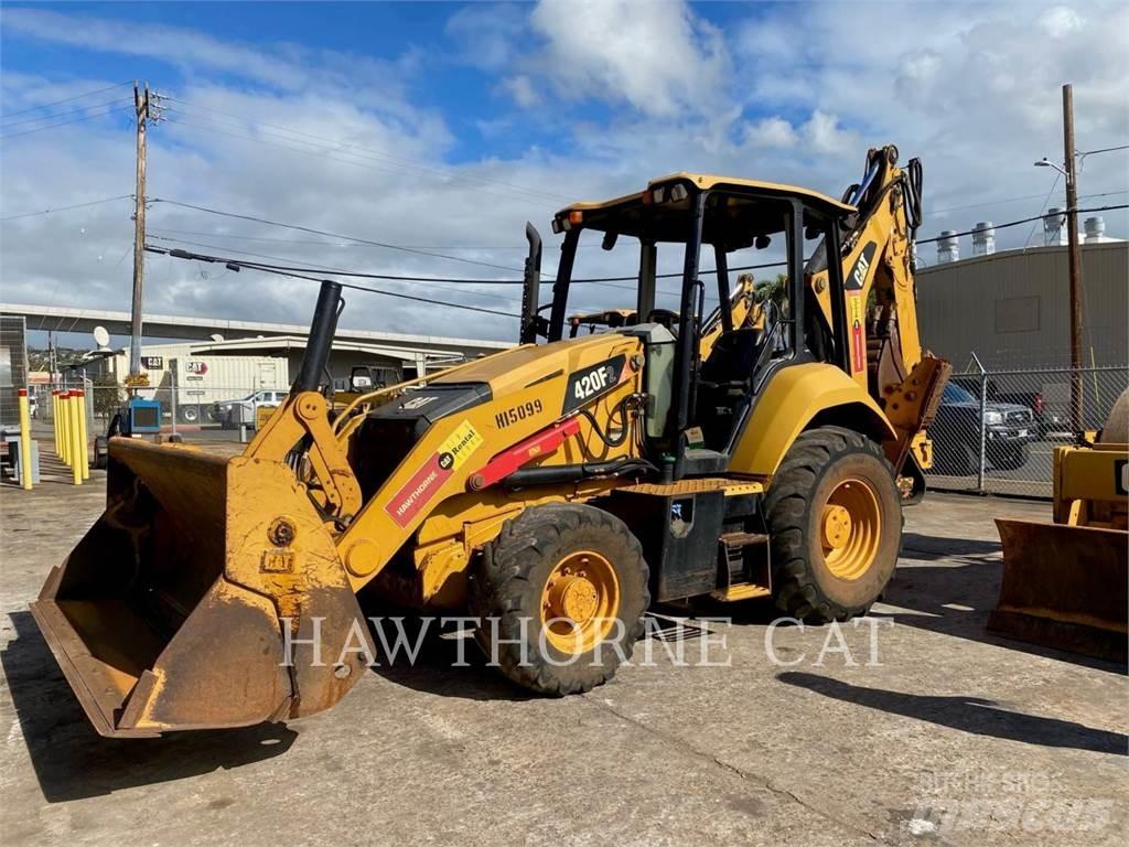 CAT 420F2 백호로더