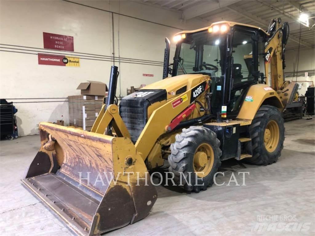 CAT 420F2 백호로더
