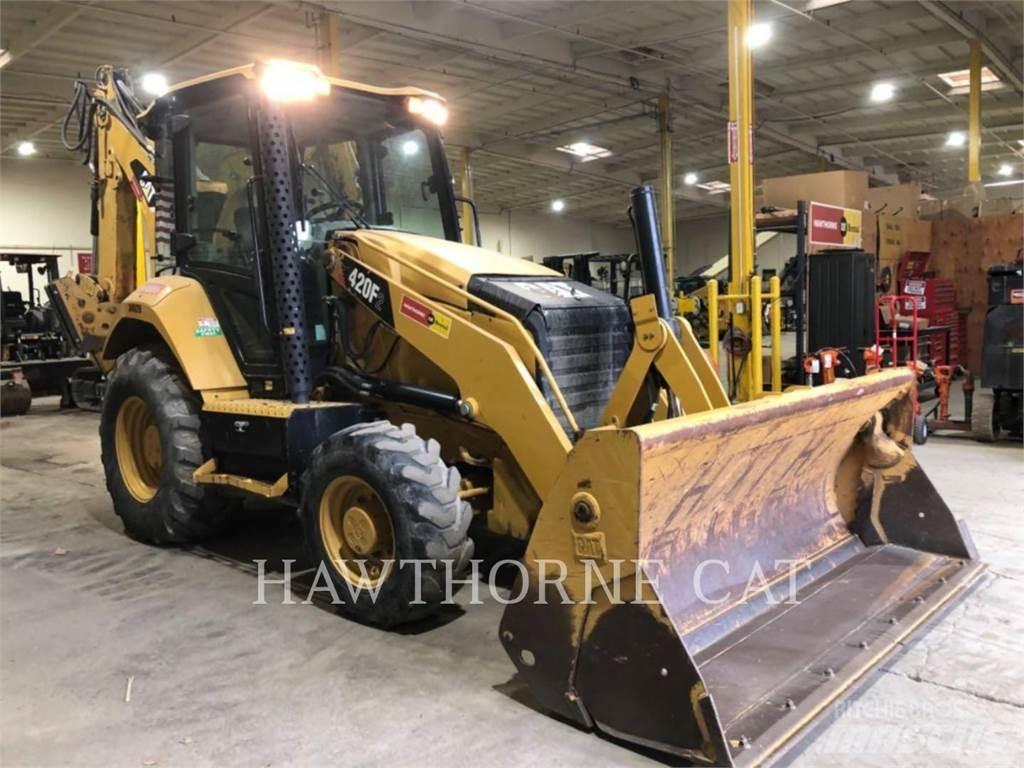 CAT 420F2 백호로더
