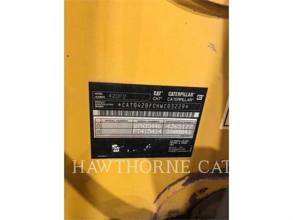 CAT 420F2 백호로더