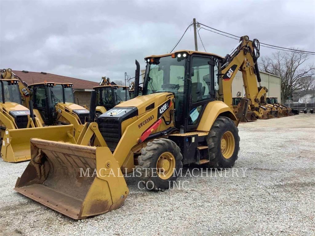 CAT 420F2ST 백호로더