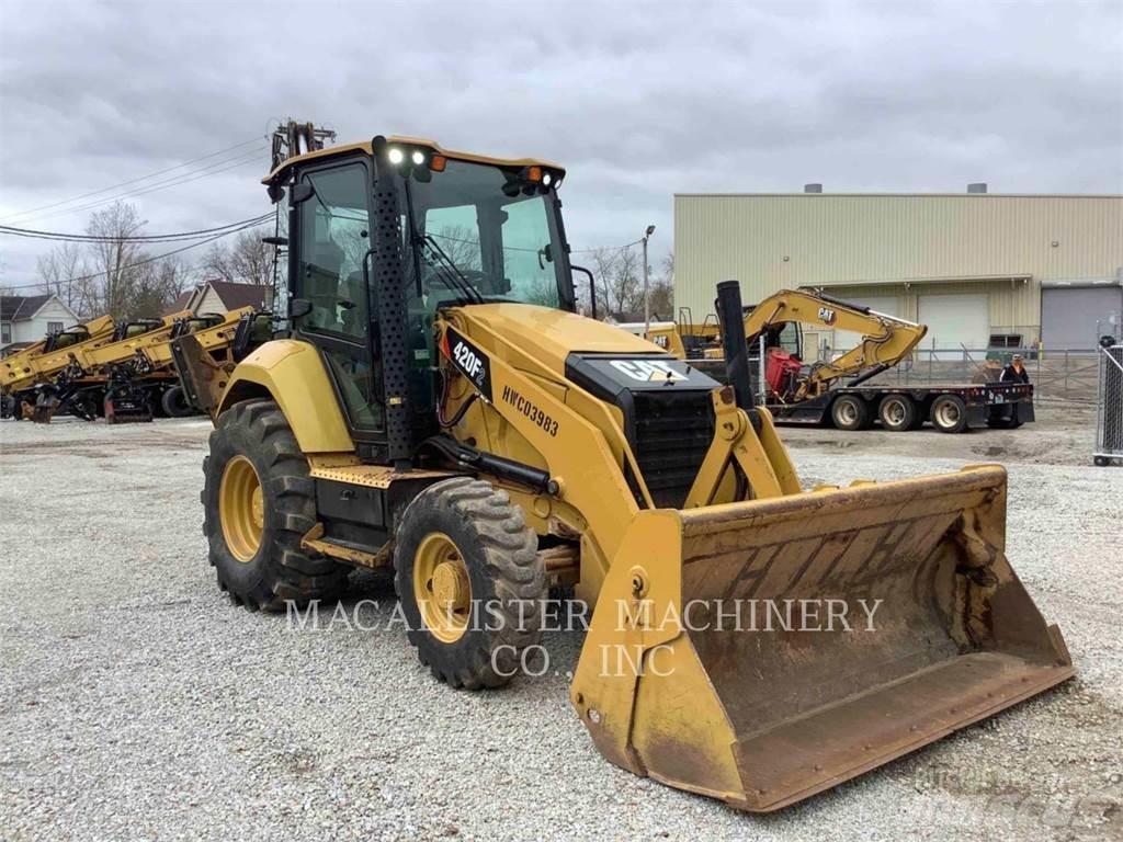 CAT 420F2ST 백호로더