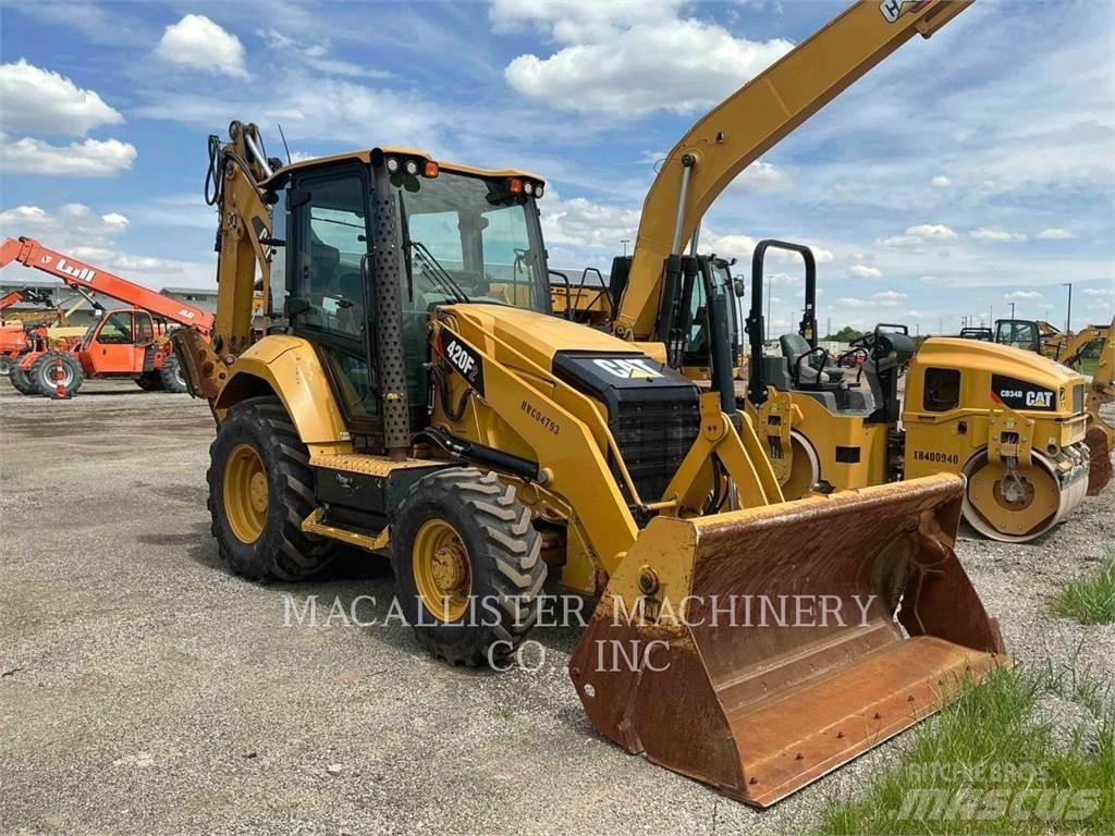 CAT 420F2ST 백호로더